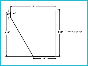 5 Inch Gutter