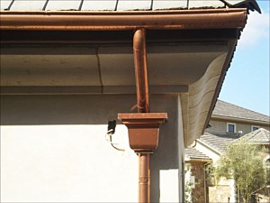 Copper Gutter, Anaheim CA