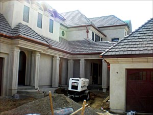 Copper Gutter, Yorba Linda, CA