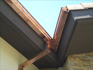 Copper Gutter Installation, Anaheim CA