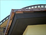 Copper Gutter Installation Photo Gallery